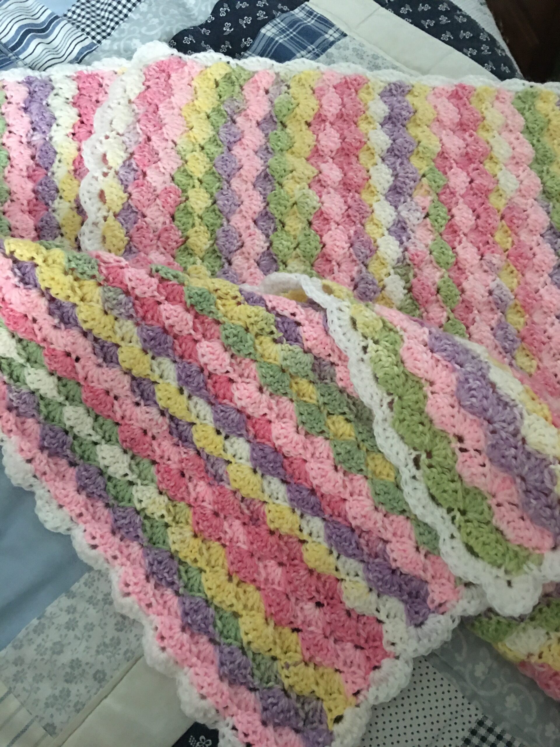 first crochet pastels